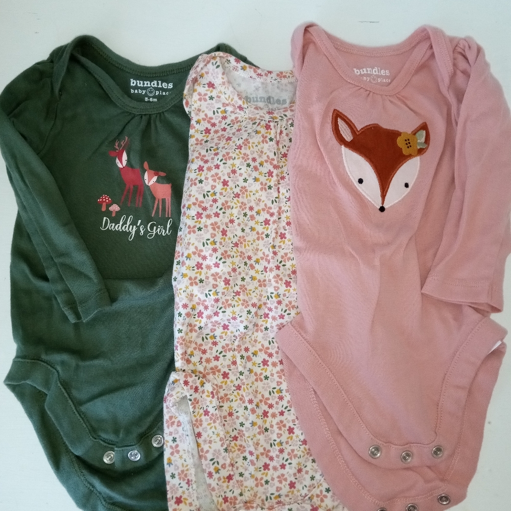 BOGO Free 3 long sleeved bodysuits